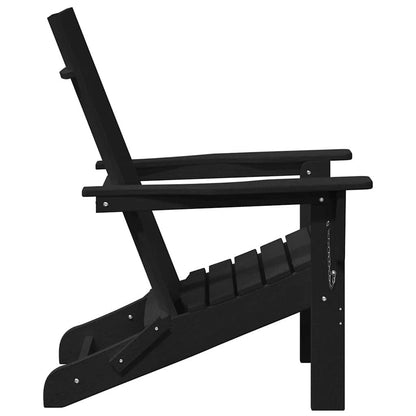 Garten Lounge Möbel 2 pcs Schwarz 74.5 x 80.5 x 90cm Plastik