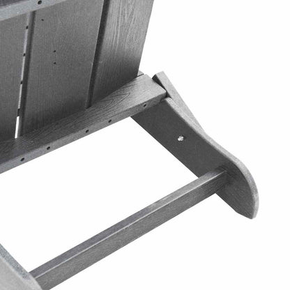 Garten Lounge Möbel 2 pcs Hellgrau 74.5 x 80.5 x 90cm Plastik