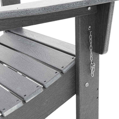 Garten Lounge Möbel 2 pcs Hellgrau 74.5 x 80.5 x 90cm Plastik