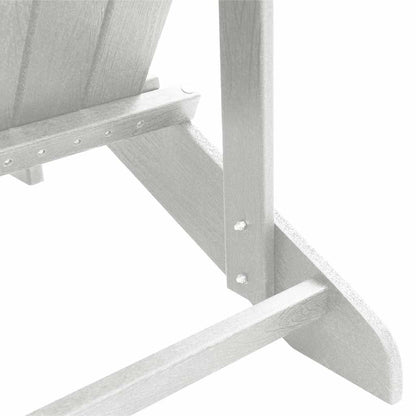 Garten Lounge Möbel 2 pcs Weiß 74 x 82 x 90cm Polyethylen