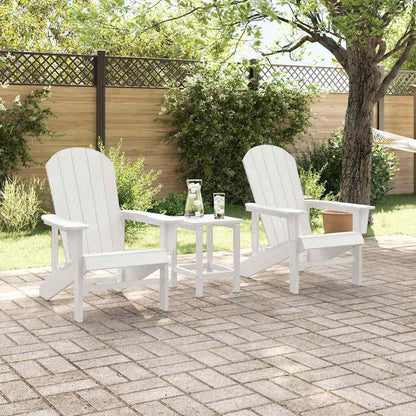 Garten Lounge Möbel 2 pcs Weiß 74 x 82 x 90cm Polyethylen