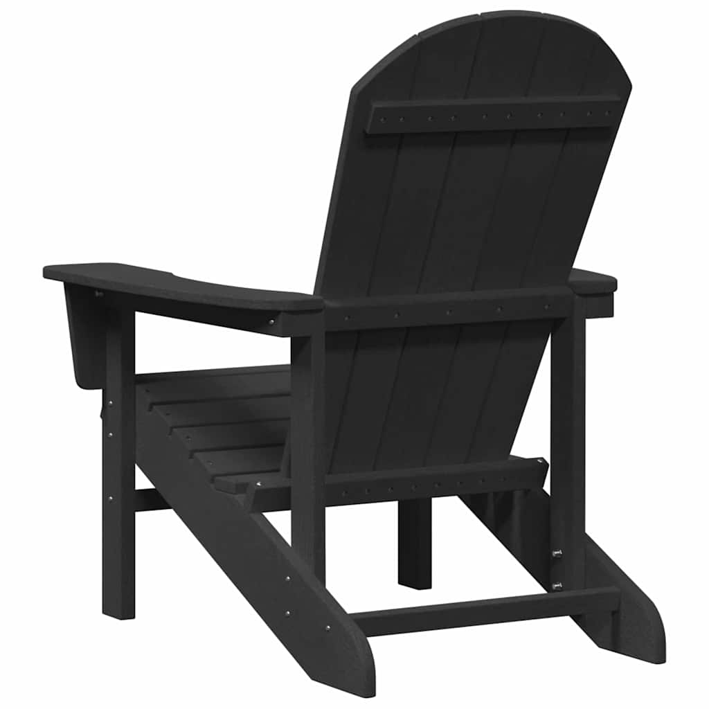 Garten Lounge Möbel 2 pcs Schwarz 74 x 82 x 90cm Polyethylen