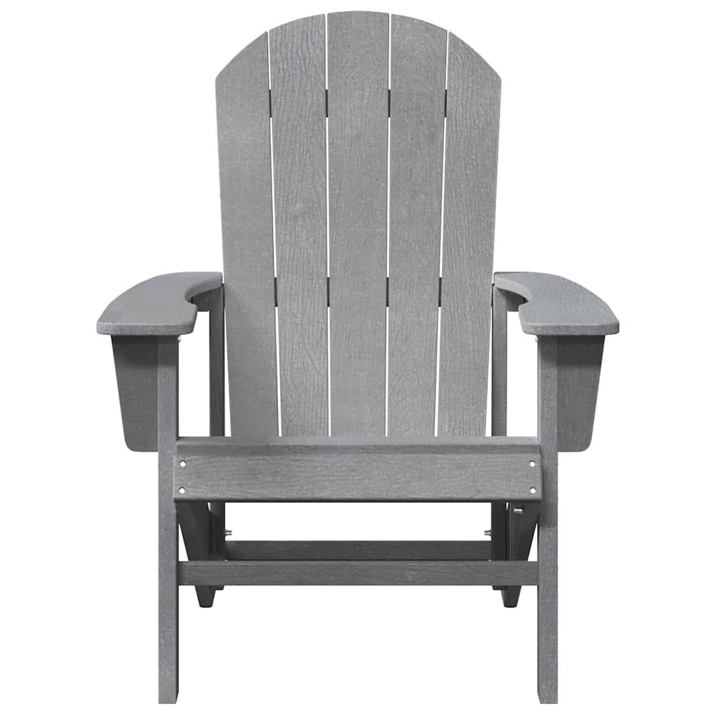 Garten Lounge Möbel 2 pcs Hellgrau 74 x 82 x 90cm Polyethylen