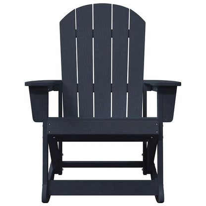 Adirondack Schaukelstühle 2 pcs Marineblau HDPE