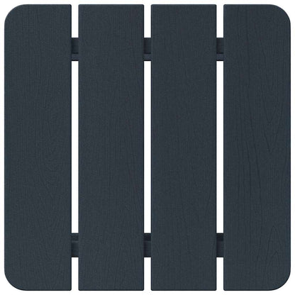 Garten Lounge Möbel 3 pcs Marineblau 38 x 38 x 46cm Plastik