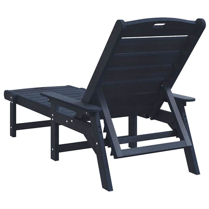 Garten Lounge Möbel 2-Person 2 pcs Marineblau 53 x 195.5 x 30cm