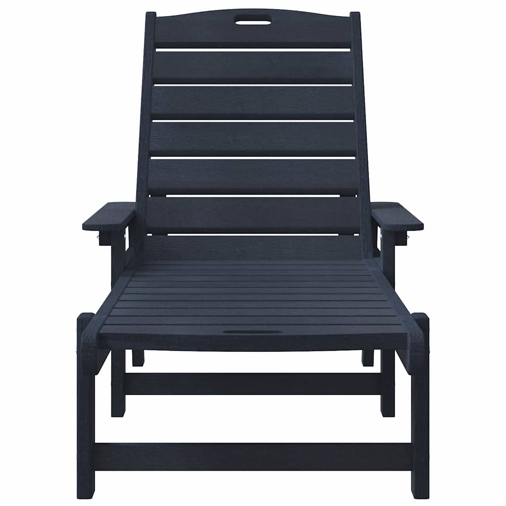 Garten Lounge Möbel 2-Person 2 pcs Marineblau 53 x 195.5 x 30cm