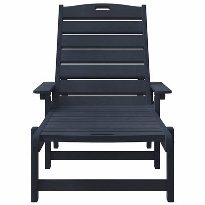 Garten Lounge Möbel 2-Person 2 pcs Marineblau 53 x 195.5 x 30cm