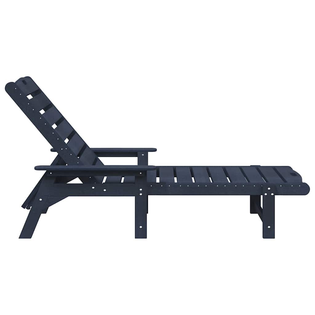 Garten Lounge Möbel 2-Person 2 pcs Marineblau 53 x 195.5 x 30cm