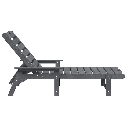Garten Lounge Möbel 2-Person 2 pcs Hellgrau 53 x 195.5 x 30cm