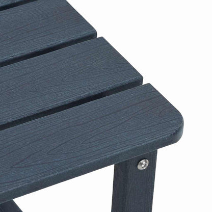 Garten Lounge Möbel 3 pcs Marineblau 38 x 38 x 46cm Polyethylen