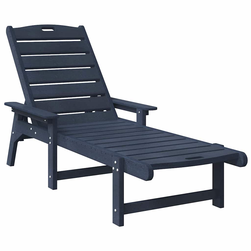 Garten Lounge Möbel 3 pcs Marineblau 38 x 38 x 46cm Polyethylen