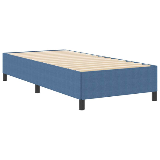 Bettgestell Blau 80 x 200 cm Cordstoff