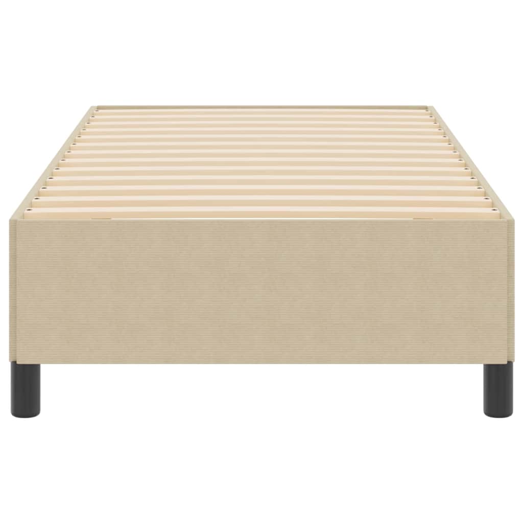 Bettgestell Grau-Grün 90 x 200 cm Cordstoff