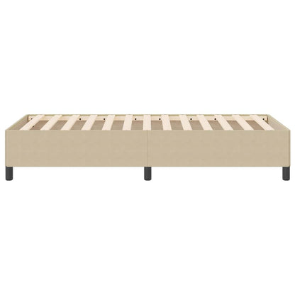 Bettgestell Grau-Grün 90 x 200 cm Cordstoff