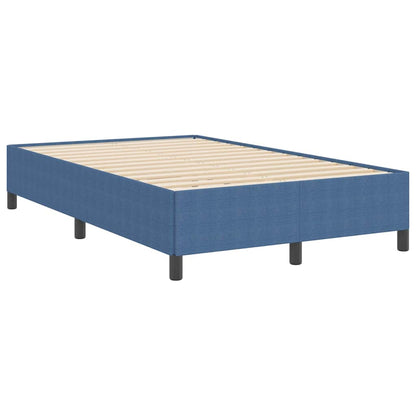 Bettgestell Blau 120 x 190 cm Cordstoff