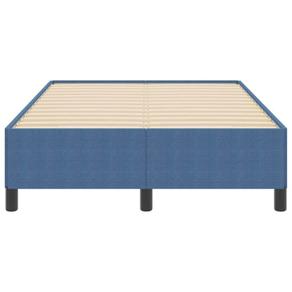 Bettgestell Blau 120 x 190 cm Cordstoff
