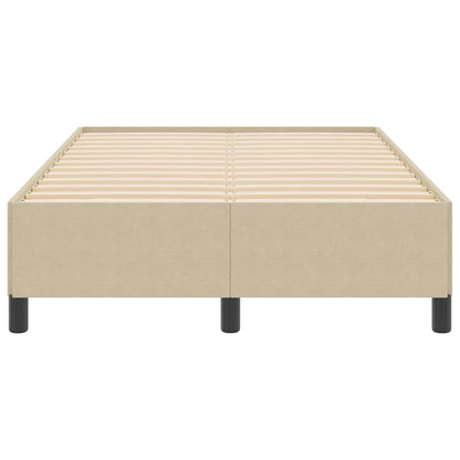 Bettgestell Grau-Grün 120 x 190 cm Cordstoff