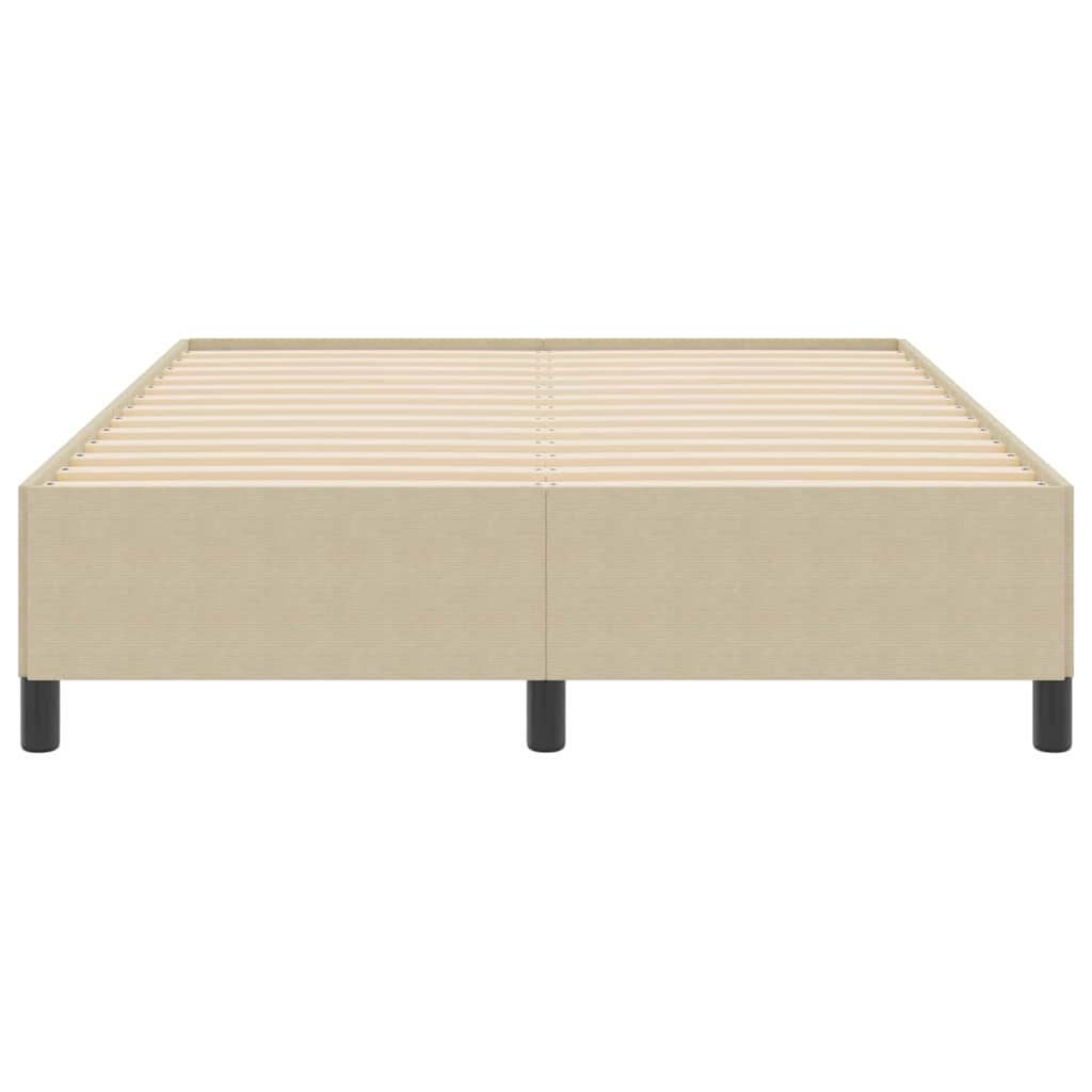 Bettgestell Grau-Grün 140 x 190 cm Cordstoff