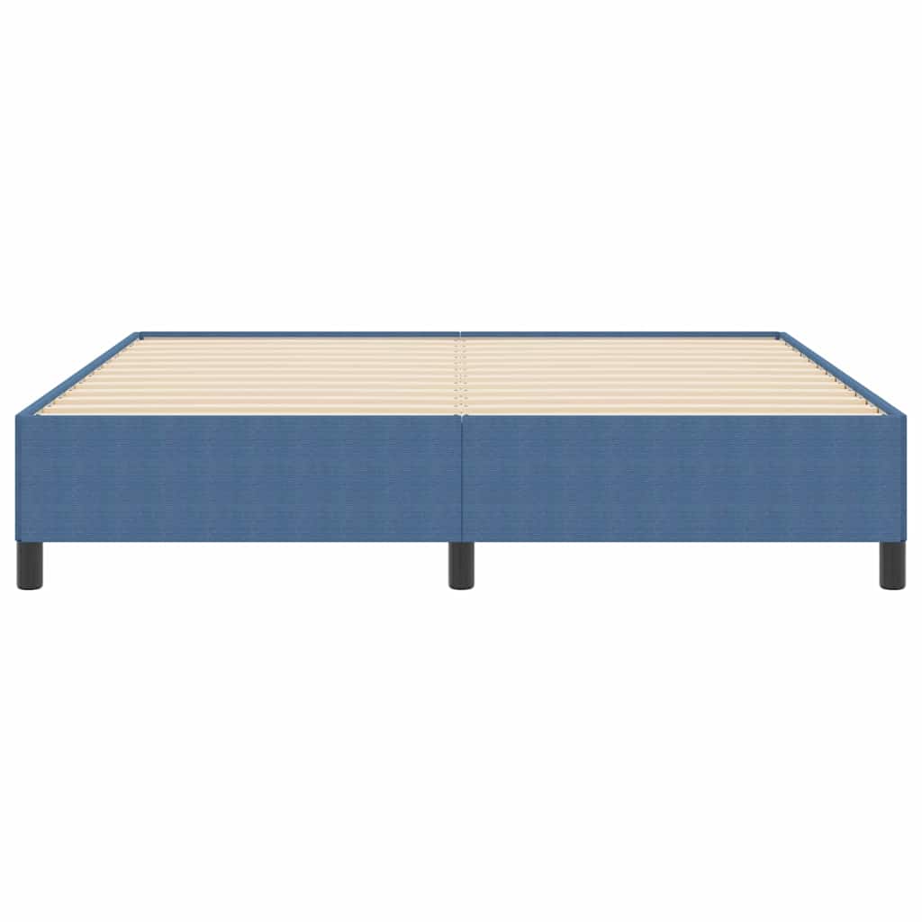 Bettgestell Blau 180 x 200 cm Cordstoff