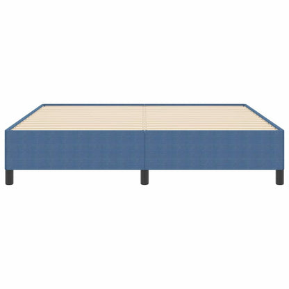 Bettgestell Blau 180 x 200 cm Cordstoff