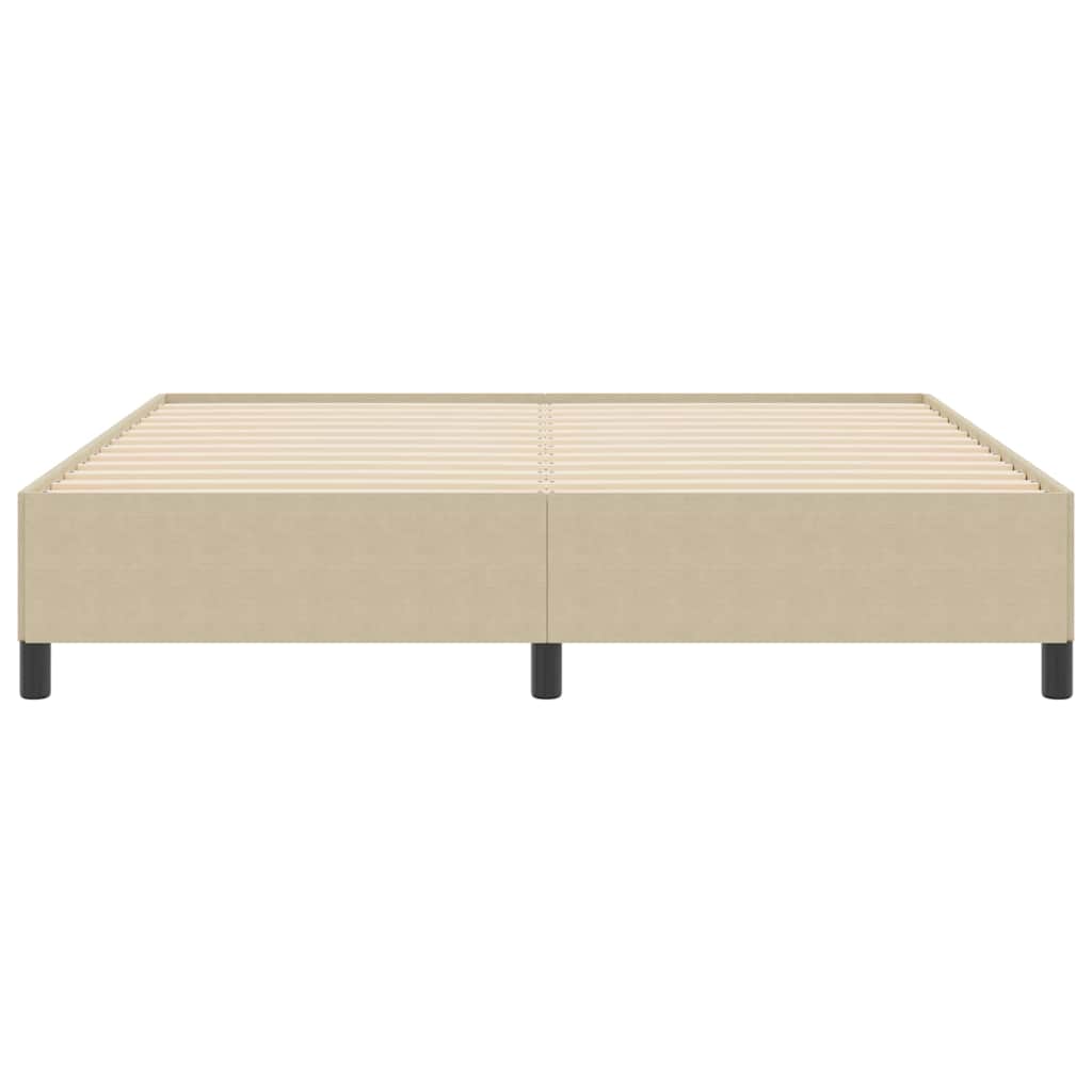 Bettgestell Grau-Grün 180 x 200 cm Cordstoff