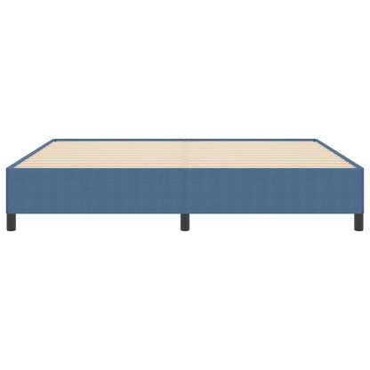 Bettgestell Blau 200 x 200 cm Cordstoff