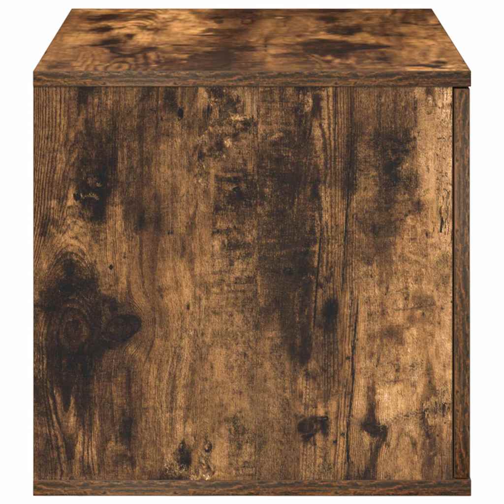 Badschrank Räuchereiche 127 x 41 x 40 cm Holzwerkstoff