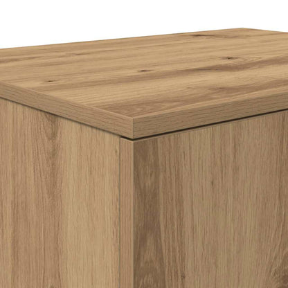 Badschrank Eiche handwerklich 127 x 41 x 40 cm Holzwerkstoff