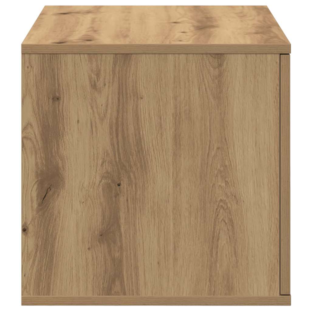 Badschrank Eiche handwerklich 127 x 41 x 40 cm Holzwerkstoff