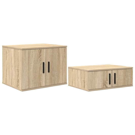 Badschrank Sonoma Eiche 118 x 41 x 40 cm Holzwerkstoff
