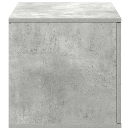 Badschrank Betongrau 118 x 41 x 40 cm Holzwerkstoff