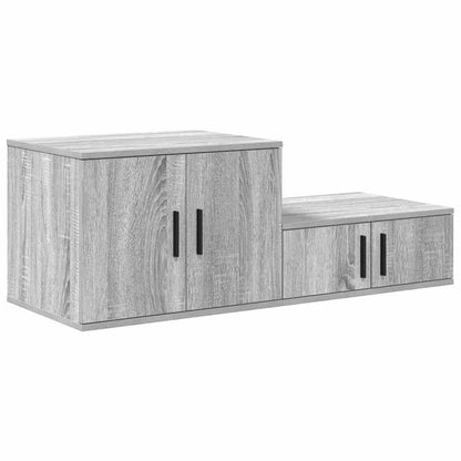 Badschrank Grau Sonoma 118 x 41 x 40 cm Holzwerkstoff