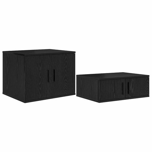 Badschrank Schwarze Eiche 108 x 41 x 40 cm Holzwerkstoff