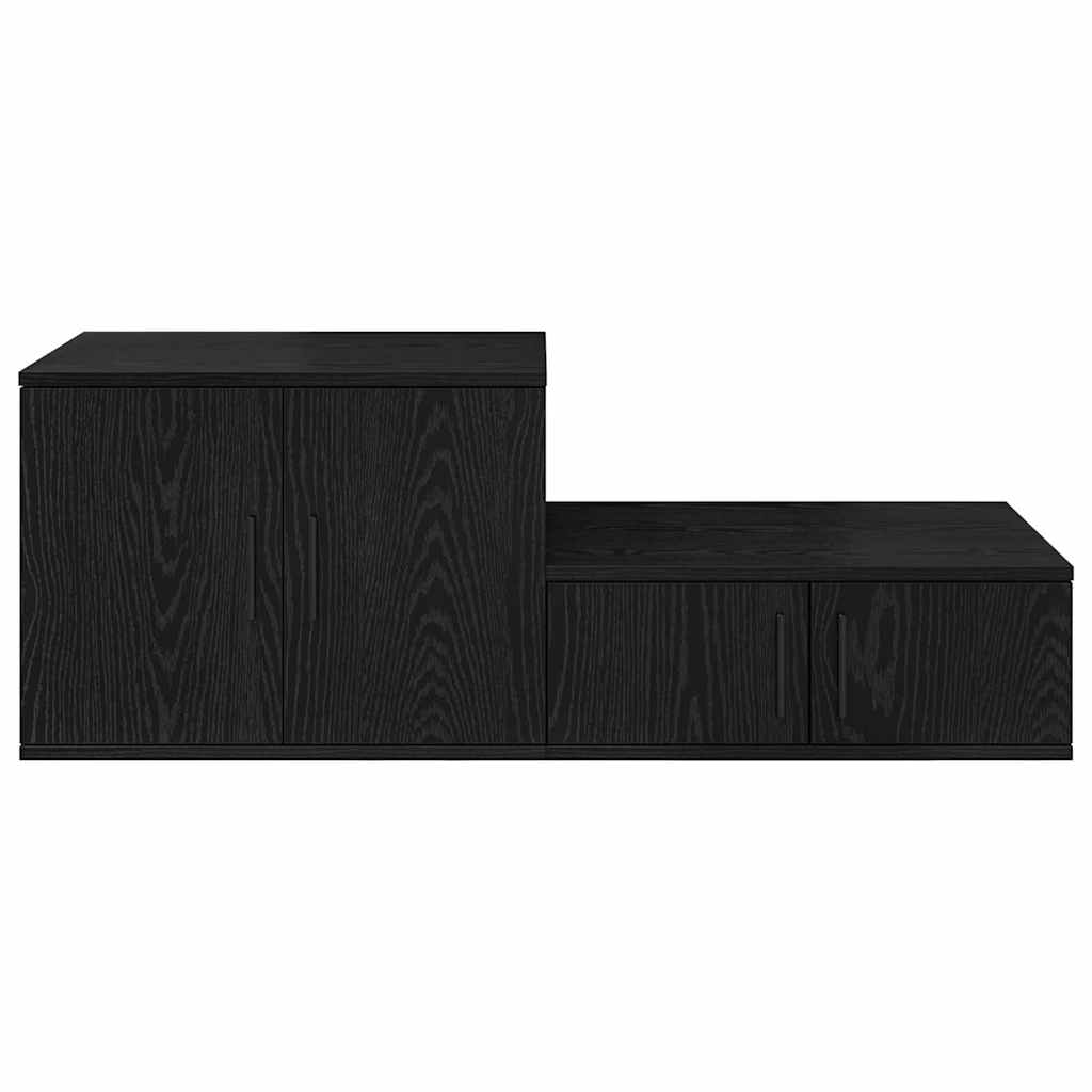 Badschrank Schwarze Eiche 108 x 41 x 40 cm Holzwerkstoff