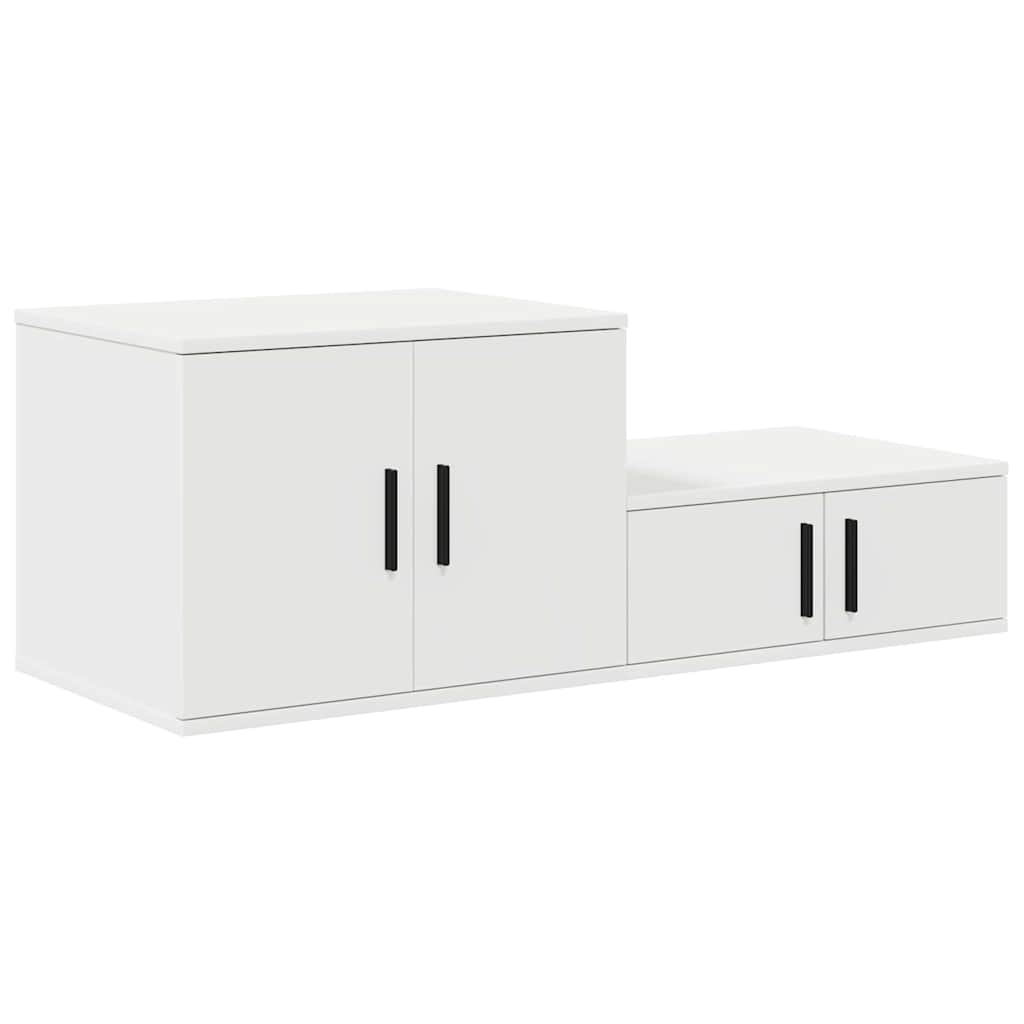 Badschrank Weiß 103 x 41 x 40 cm Holzwerkstoff
