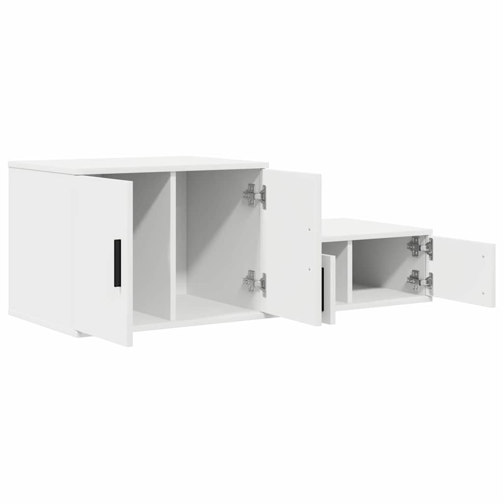 Badschrank Weiß 103 x 41 x 40 cm Holzwerkstoff