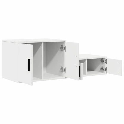 Badschrank Weiß 103 x 41 x 40 cm Holzwerkstoff