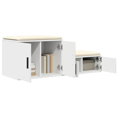 Badschrank Weiß 103 x 41 x 40 cm Holzwerkstoff