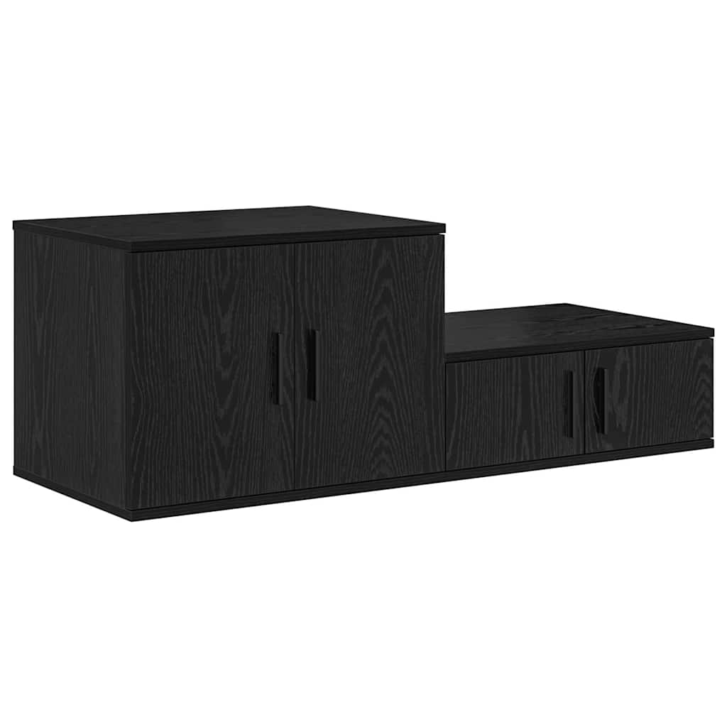 Badschrank Schwarze Eiche 103 x 41 x 40 cm Holzwerkstoff