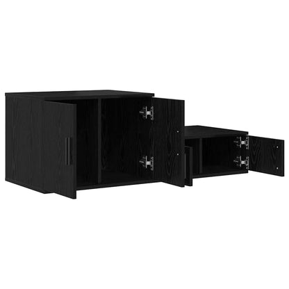 Badschrank Schwarze Eiche 103 x 41 x 40 cm Holzwerkstoff
