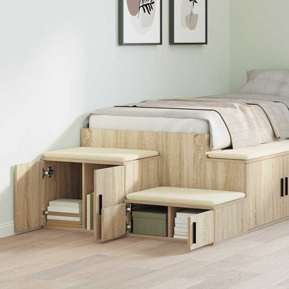 Badschrank Sonoma Eiche 103 x 41 x 40 cm Holzwerkstoff