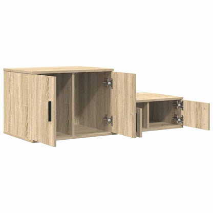 Badschrank Sonoma Eiche 103 x 41 x 40 cm Holzwerkstoff
