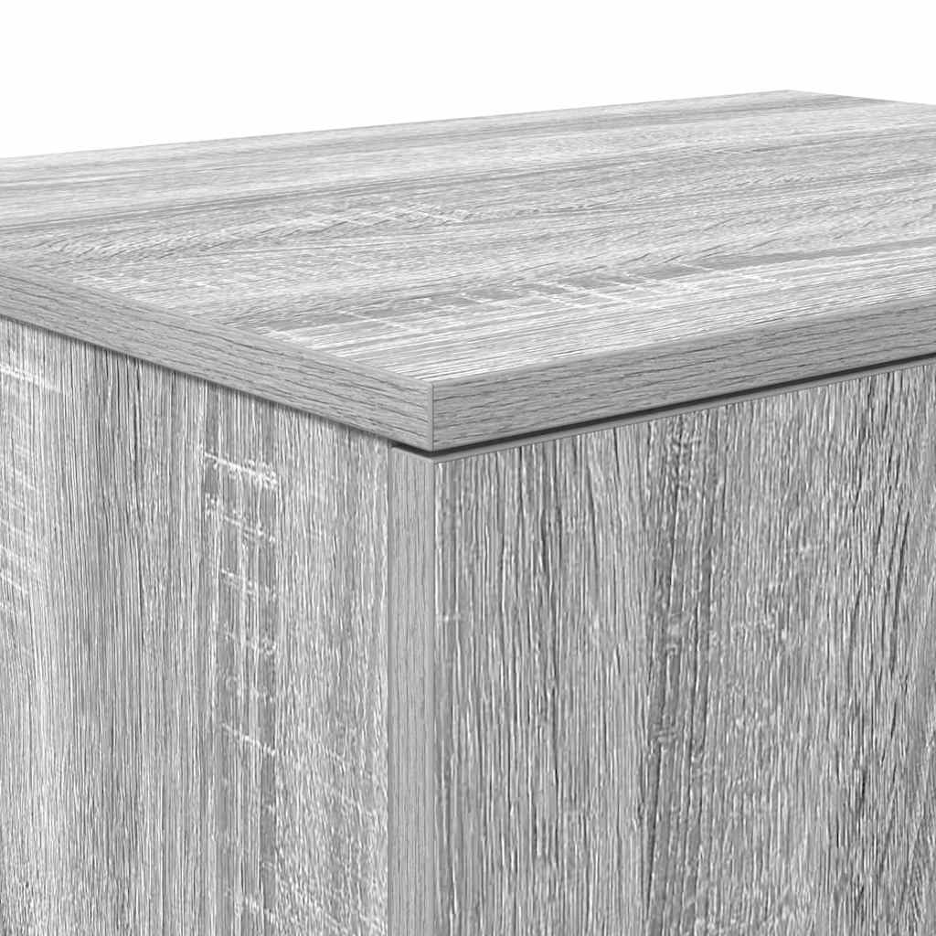 Badschrank Grau Sonoma 103 x 41 x 40 cm Holzwerkstoff