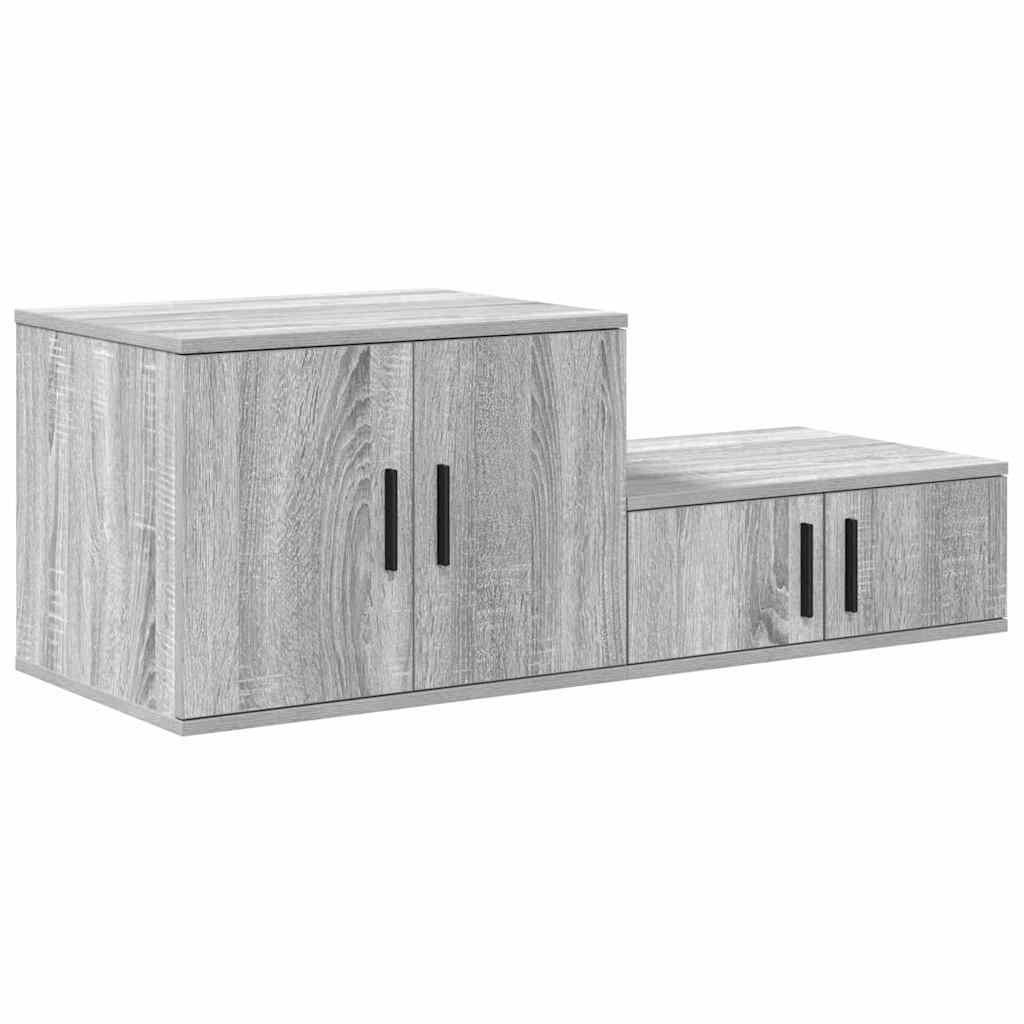 Badschrank Grau Sonoma 103 x 41 x 40 cm Holzwerkstoff
