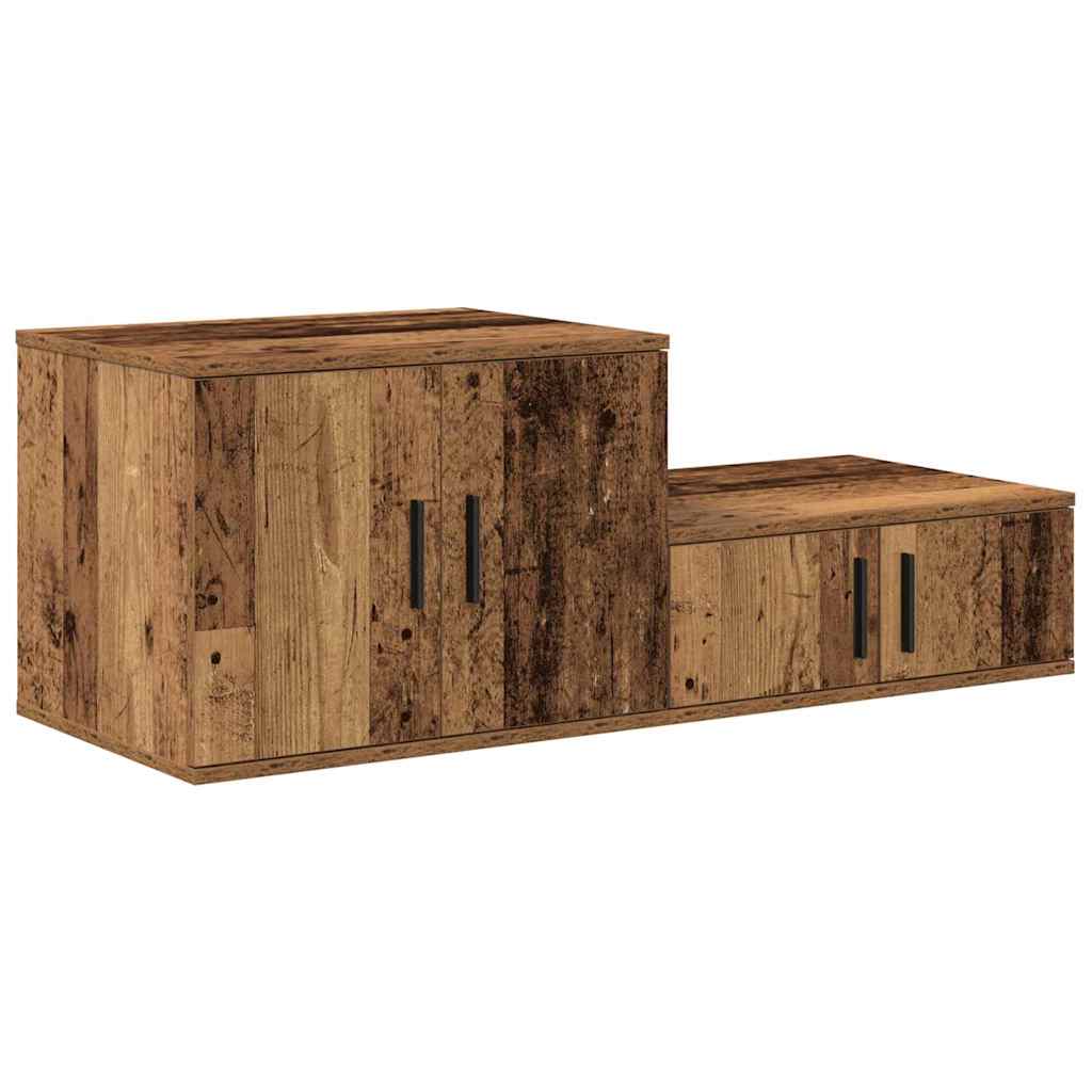 Badschrank Altholz 103 x 41 x 40 cm Holzwerkstoff