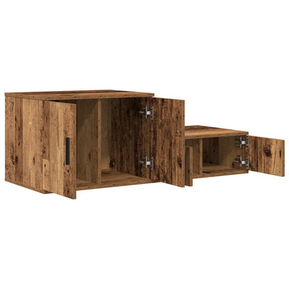 Badschrank Altholz 103 x 41 x 40 cm Holzwerkstoff