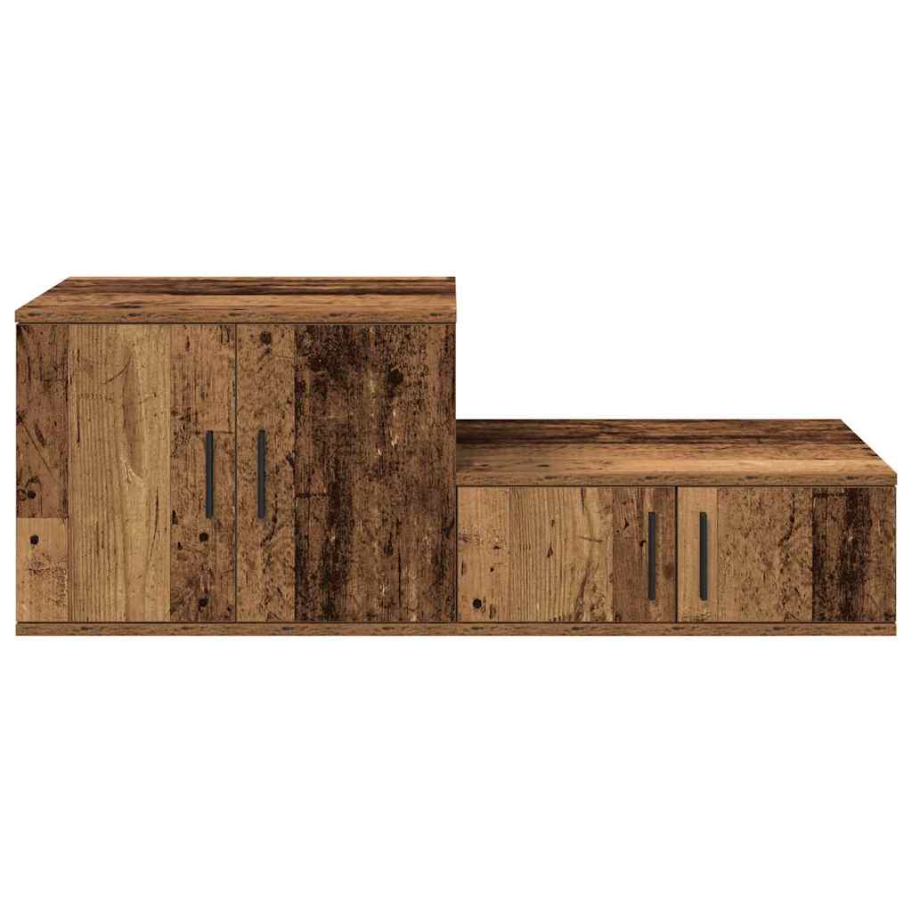 Badschrank Altholz 103 x 41 x 40 cm Holzwerkstoff