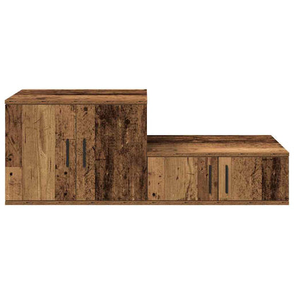 Badschrank Altholz 103 x 41 x 40 cm Holzwerkstoff