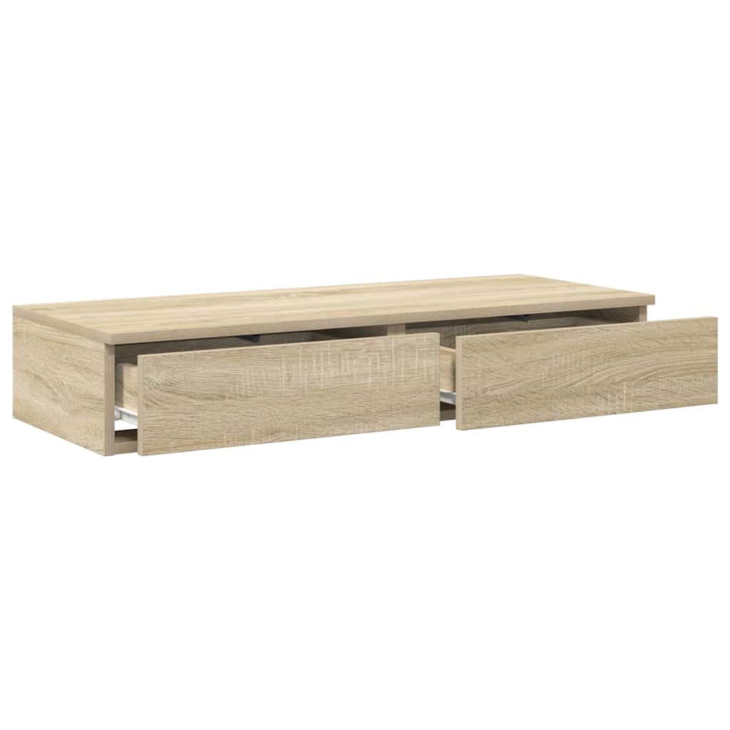 Bettschubladen Sonoma Eiche 100 x 36.5 x 16.5 cm Holzwerkstoff